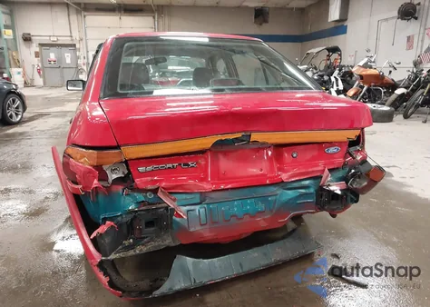 1993 Ford Escort Lx из США, поврежденный, VIN 1FAPP14J9PW157249